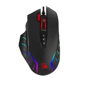 A4TECH Bloody J95s 2-FIRE RGB ANIMATION Black Wired Gaming Mouse